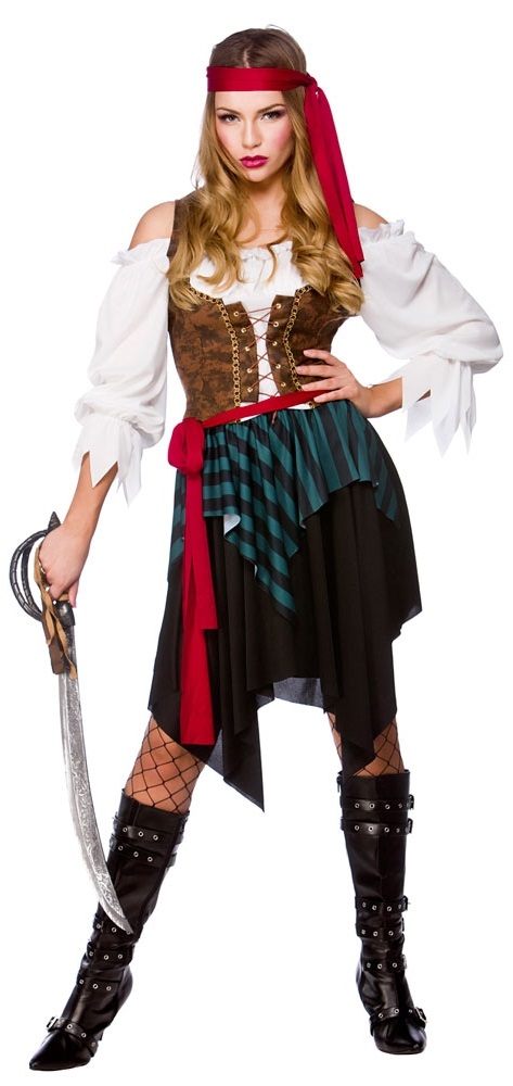 F1807 Adult Queen Of The High Seas Costume